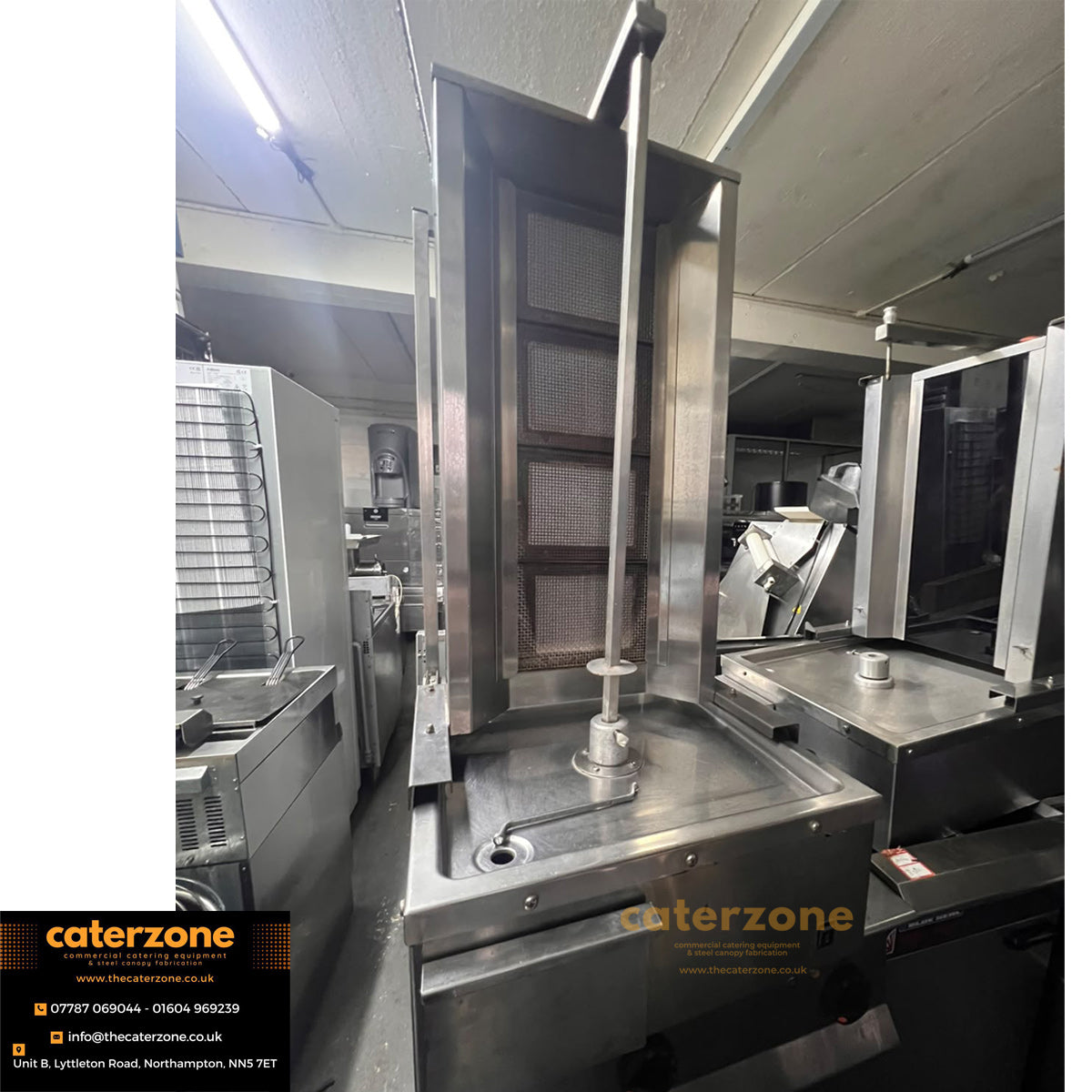 4 Burner Gas Doner Kebab Machine-Refurbished