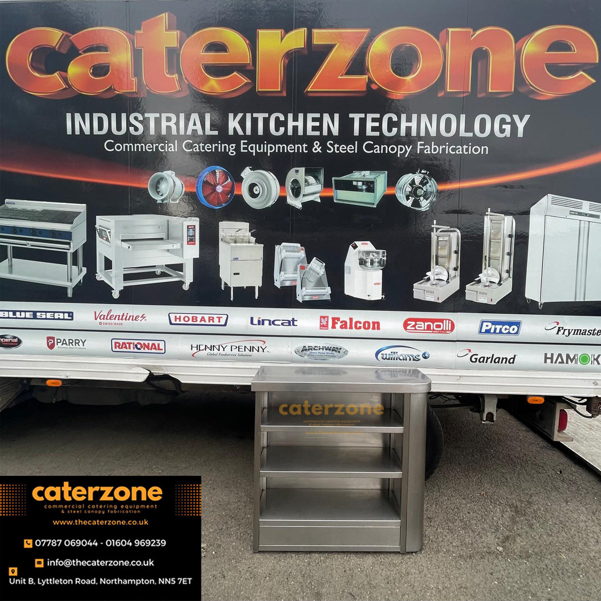 Commercial Stainless Steel Cabinet&Side table- USED