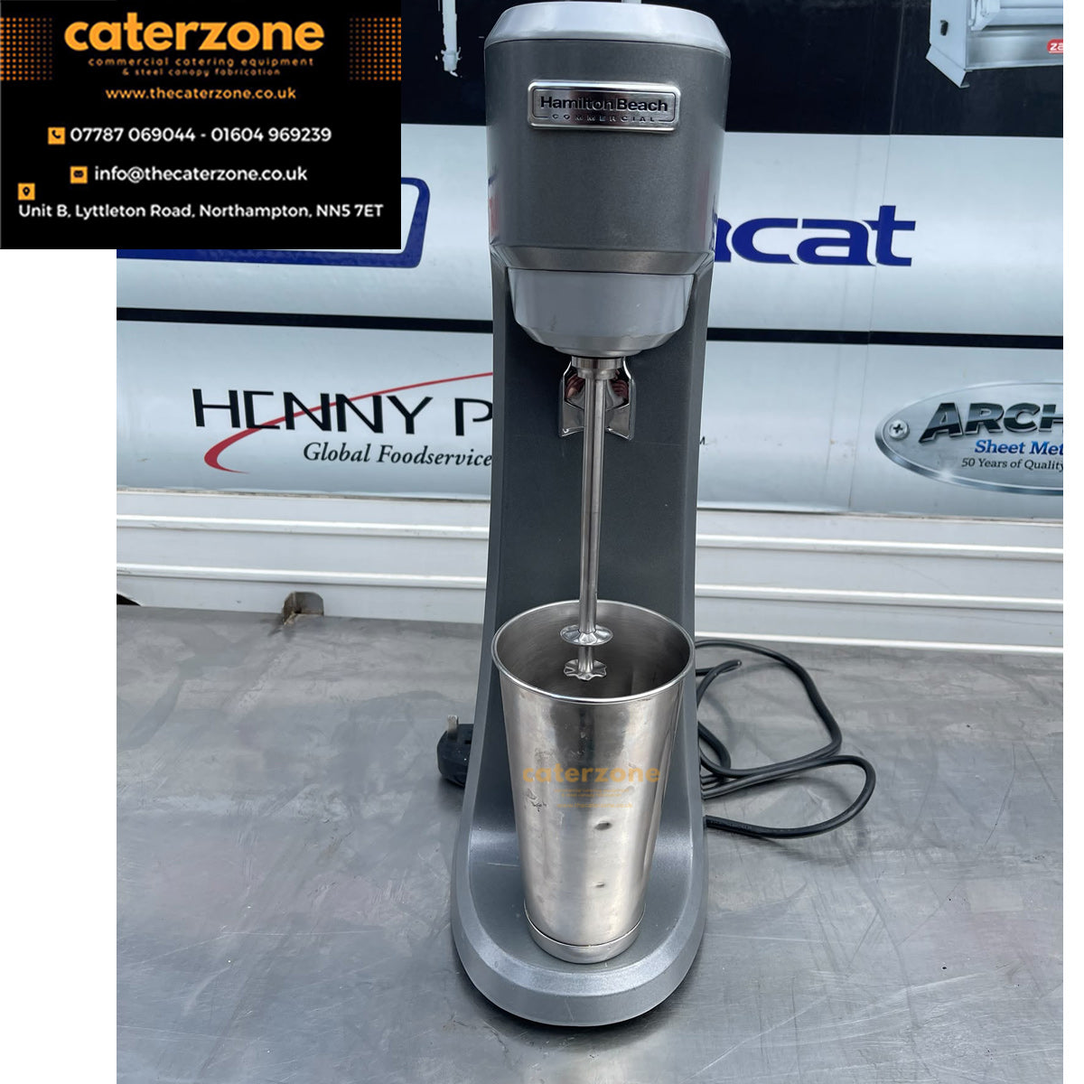 Hamilton Beach HMD200P-UK Commercial Single Spindle Drinks Mixer-REFURBISHED