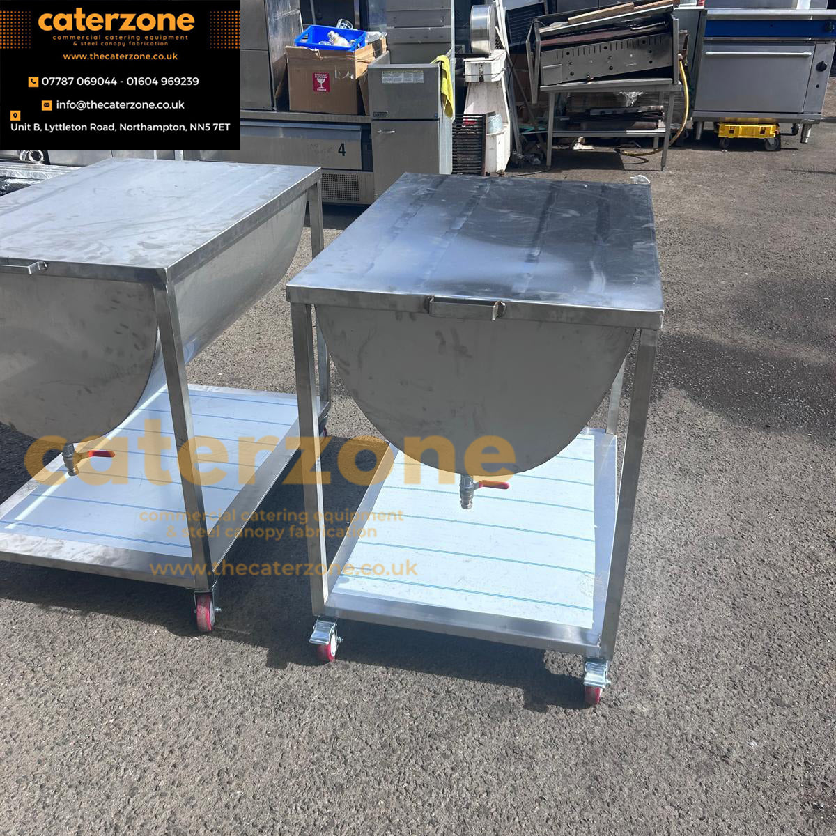 Commercial Safe Food Marinating stainless steel Tank-UK MADE NEW