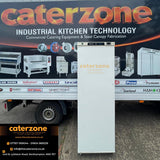 Blizzard H400WH Commercial Upright Fridge White Storage Refrigerator-REFURBISHED