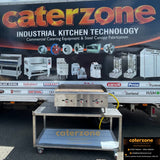 Hamoki Gas Countertop Griddle - Triple Control-Refurbished