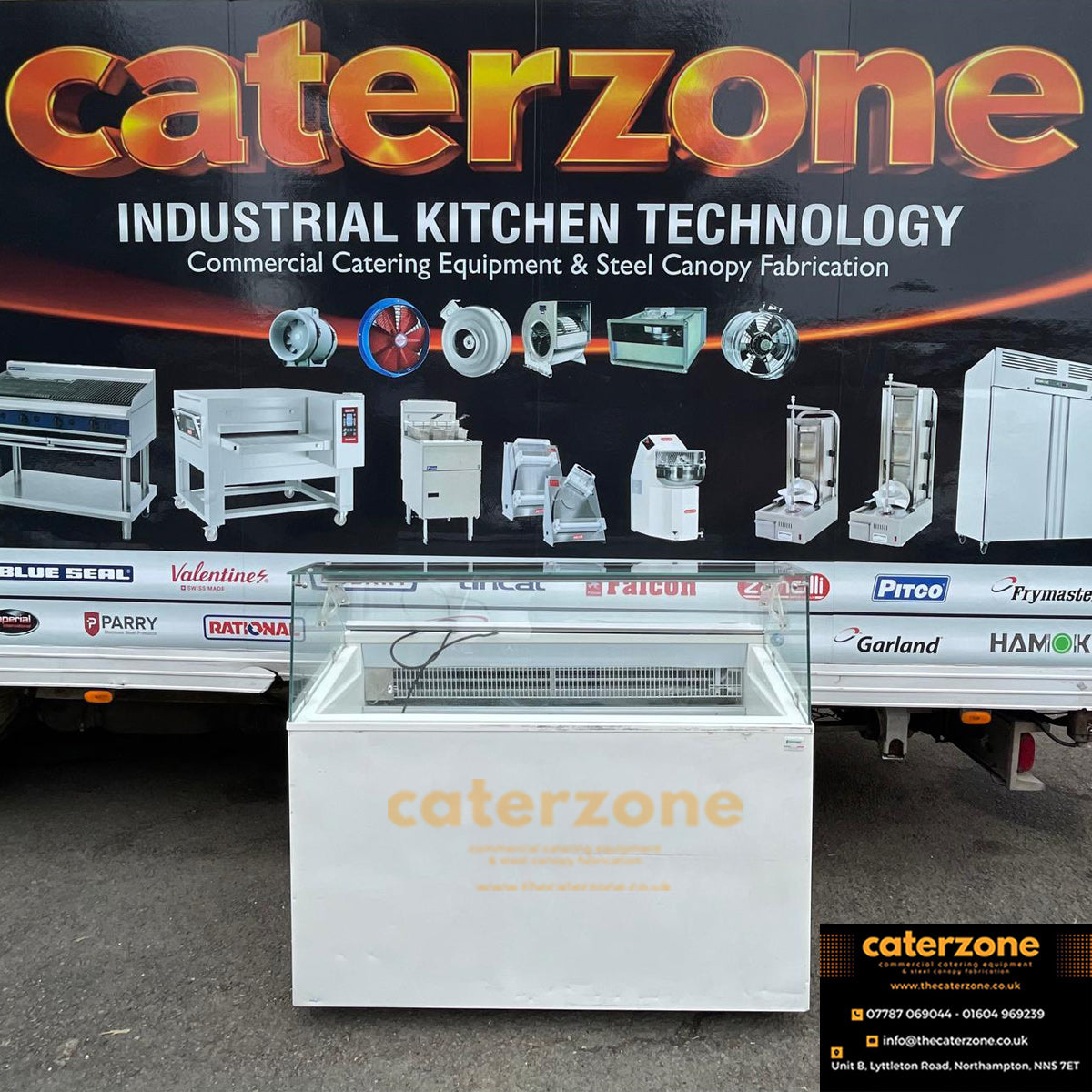 Ice Cream Display Freezer -Refurbished