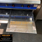 Blue Seal Chargrill Crumb & Water Tray-UK MADE