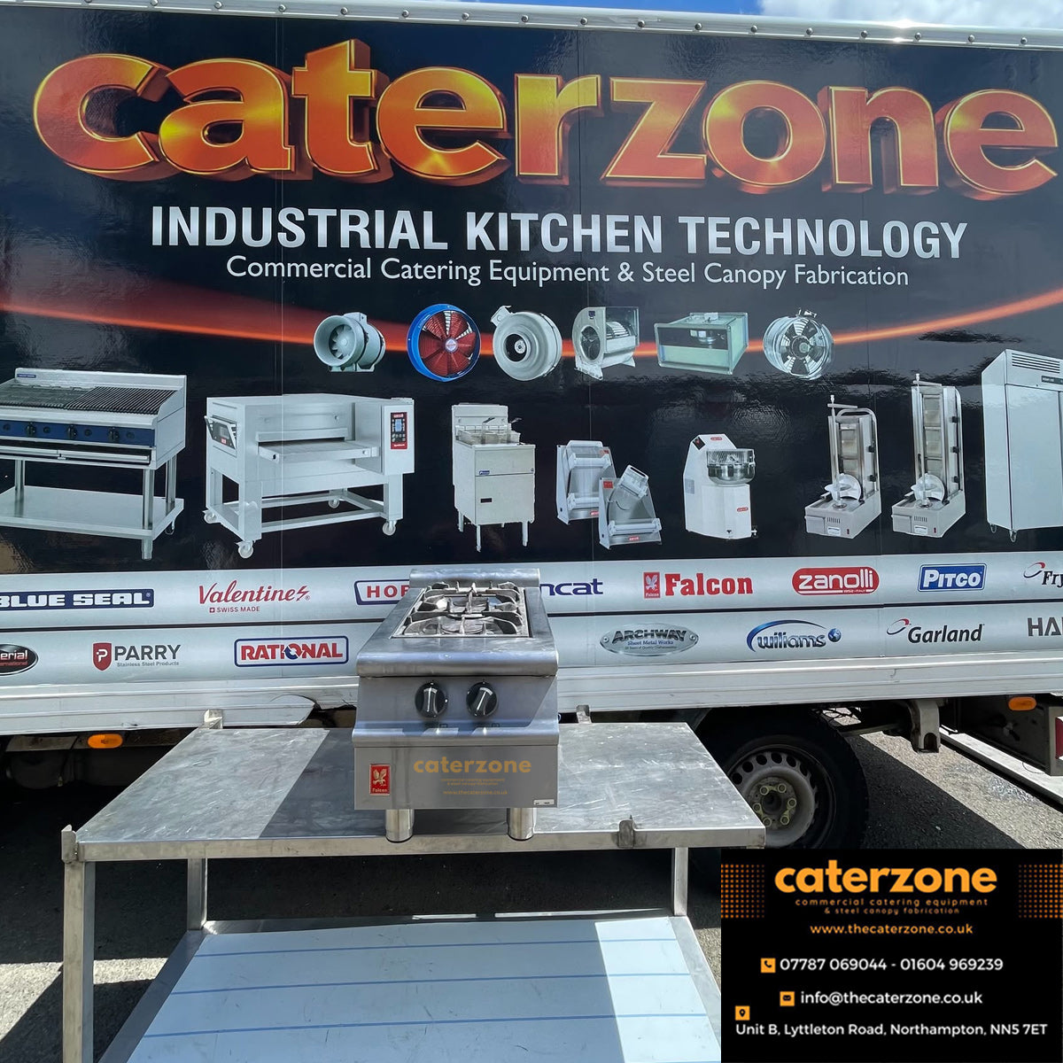 Falcon Dominator Plus 2 Burner Gas Boiling Top G3122-Refurbished