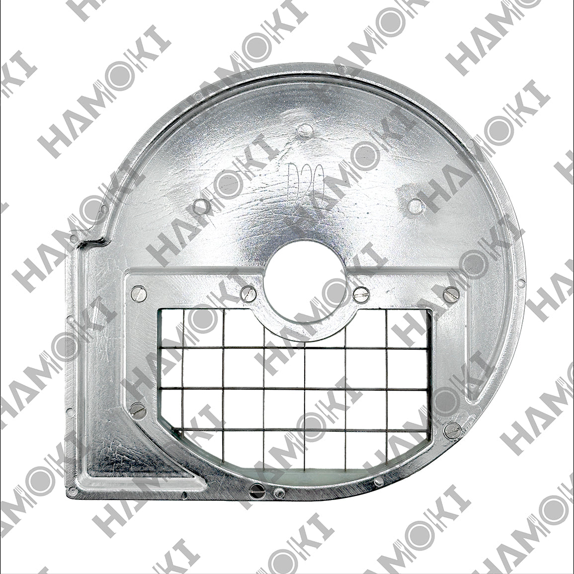 201010-D20 Vegetable Prep Machine 20x20 mm Dicing Disc (Half)