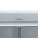 221034 - 2 Door Refrigerated Salad Counter with Lid and Cutting Board - 215L (S900)