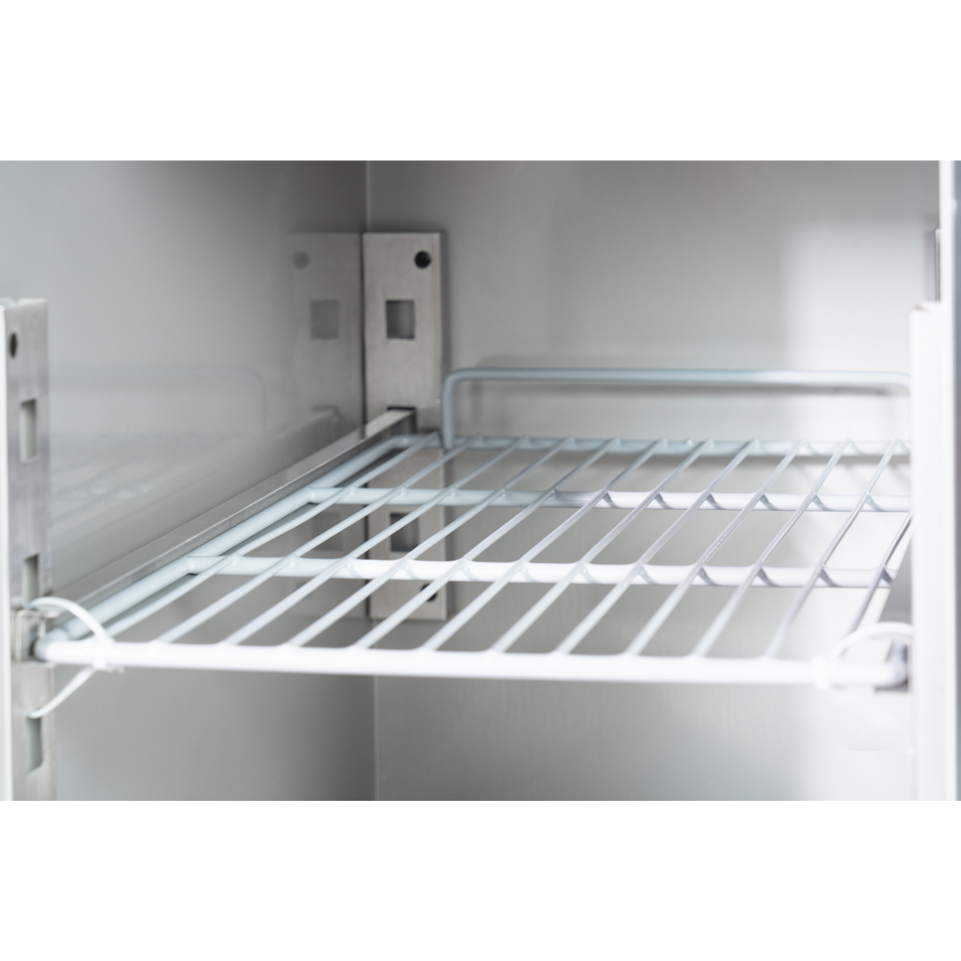 221035 - 2 Door Refrigerated Salad Counter with Stainless Steel Top - 215L (S901)