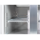 221039 - 3 Door Refrigerated Salad Prep Counter with Granite Worktop - 346L (PS903)