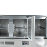 221041 - 3 Door Refrigerated Salad Counter with Stainless Steel Top - 346L (S903SSTOP)