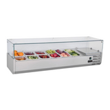 221049 - Refrigerated Pizza Display - 74L 9xGN1/3  (VRX2000/380)