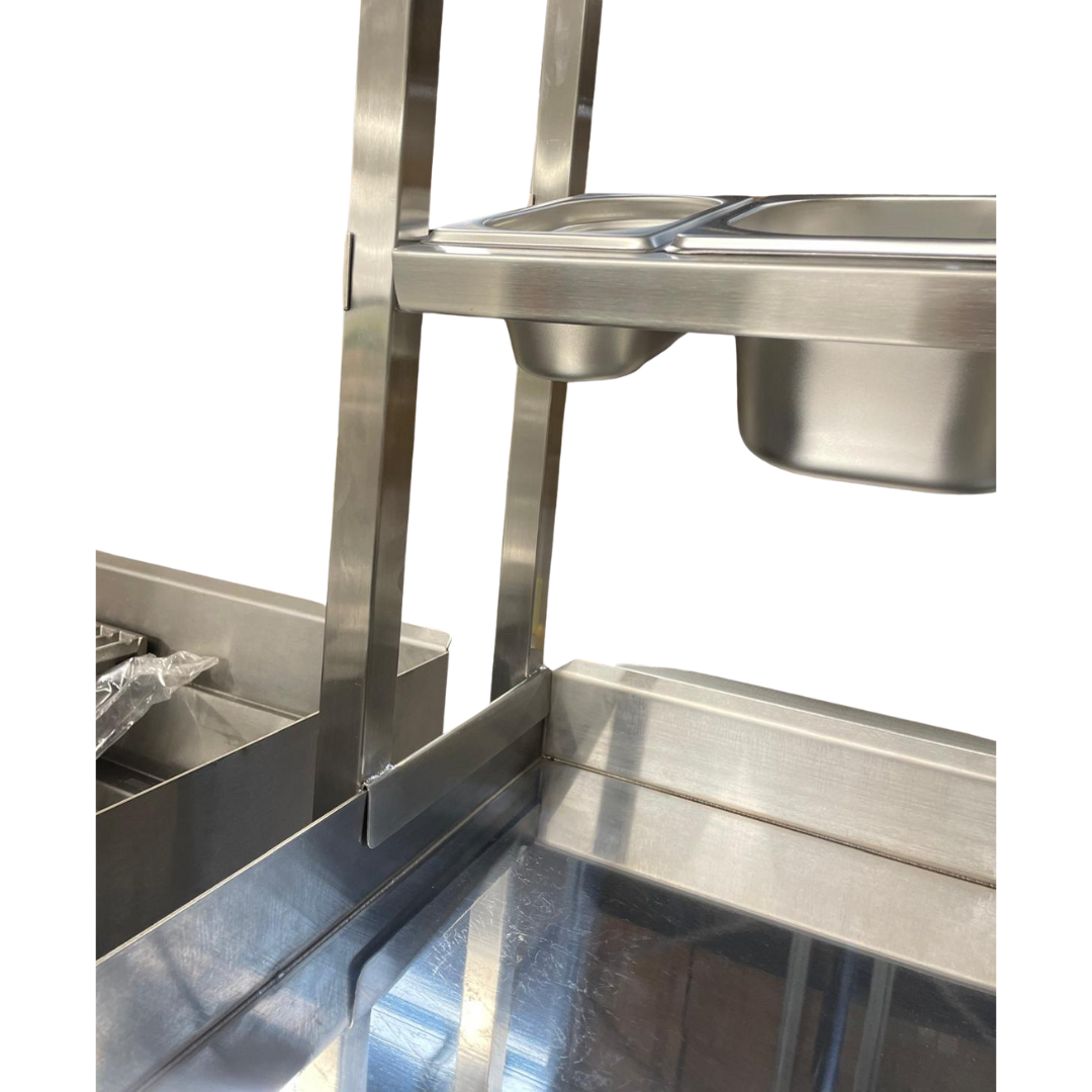 231057 - Garnish Rail for Charbroiler & Griddle 1200mm Wide