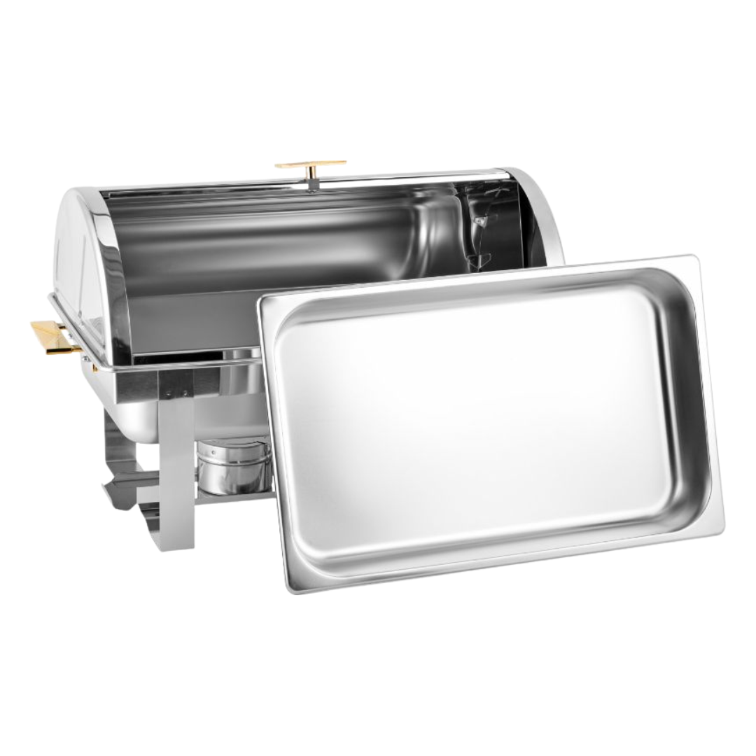 231059 - Roll Lid Chafing Dish with GN1/1 65mm