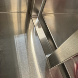 231064 - Stainless Steel GN Garnish Rail Holder for Prep Tables 1500mm Wide