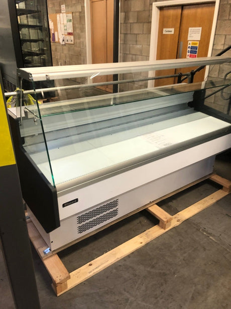 Graded 02183 2m Flat Glass Serve Over Counter