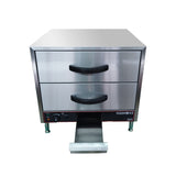 291012 - Food Warmer Drawer with 2 Drawers (Wet Heat)