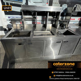 Commercial Stainless Steel Cocktail Bar Units – 2 Available – USED