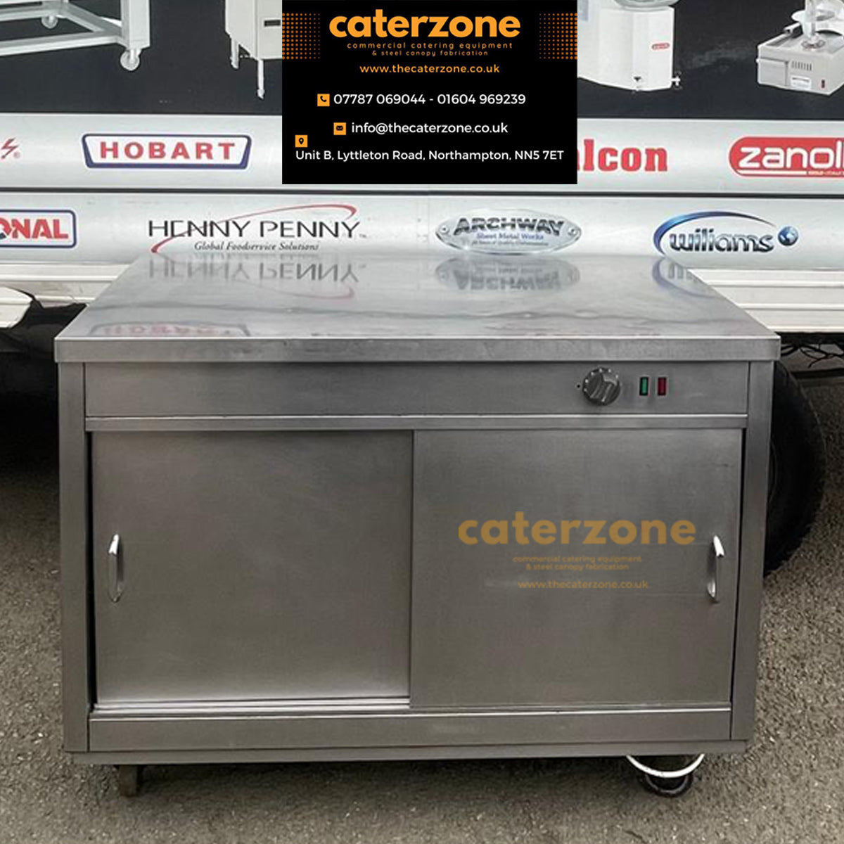 Parry Pass-Through Hot Cupboard HOT12P-REFURBISHED