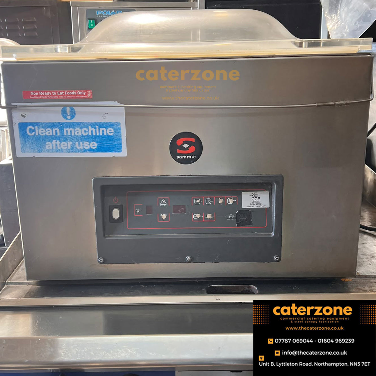 Sammic SV-520S Commercial Vacuum Packing Machine – 20 m3/h-REFURBISHED
