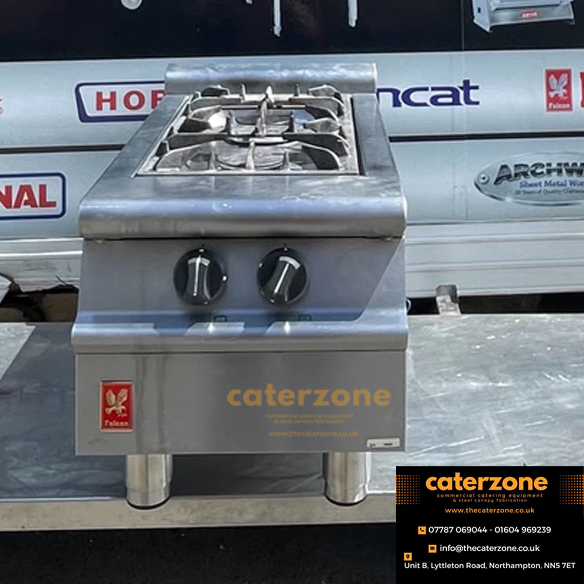 Falcon Dominator Plus 2 Burner Gas Boiling Top G3122-Refurbished