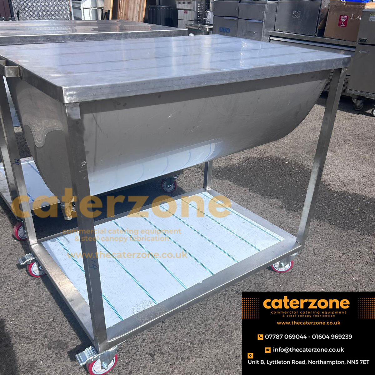 Commercial Safe Food Marinating stainless steel Tank-UK MADE NEW