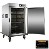 Professional Mobile Food Warming Cabinet with 5 x GN2/1 capacity 2kW | Stalwart HW115F-NEW