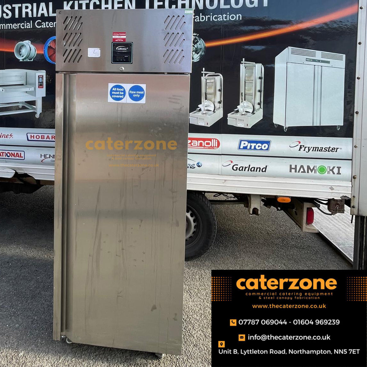 Williams Commercial Upright Fridge-Refurbished