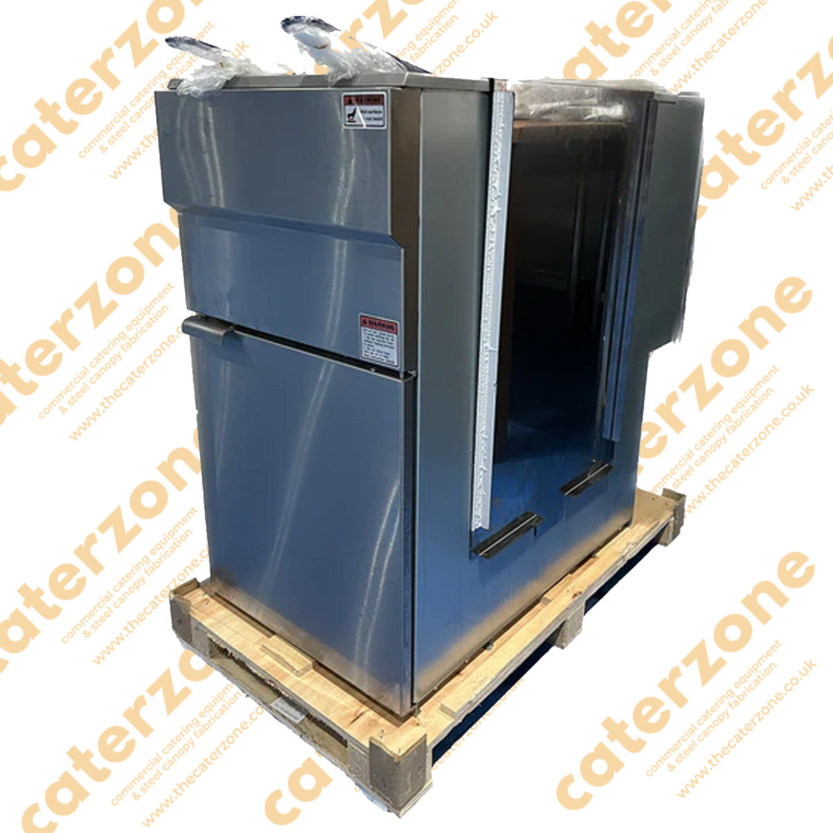 Lid for fryer GF120T UK MADE,Stainless Steel 19.3 x 57.9 cm