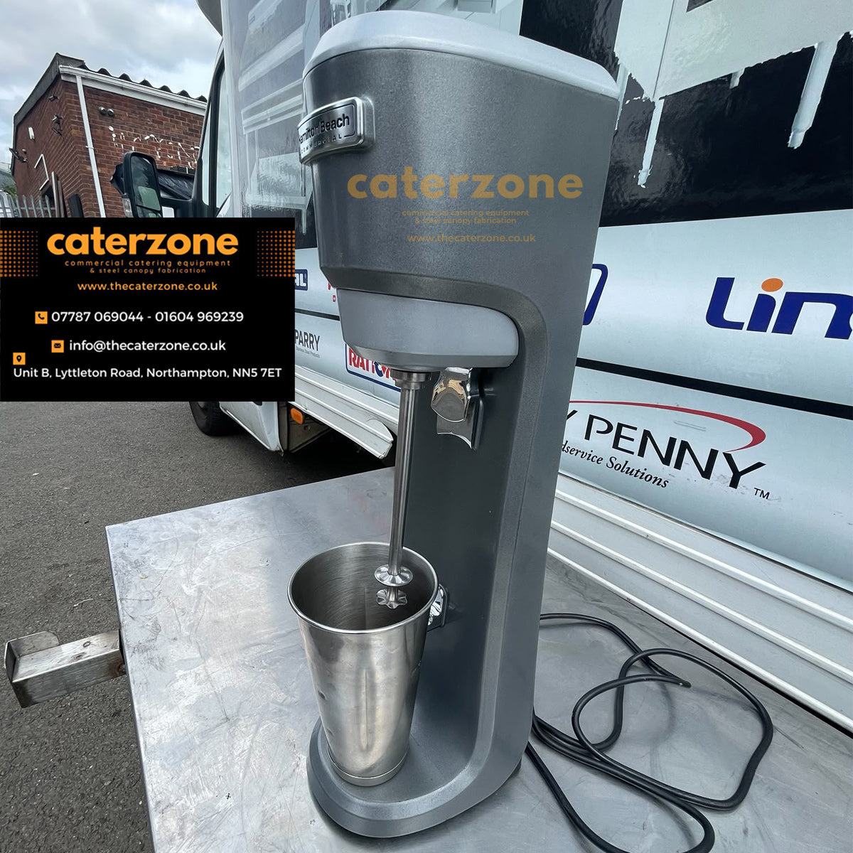 Hamilton Beach HMD200P-UK Commercial Single Spindle Drinks Mixer-REFURBISHED