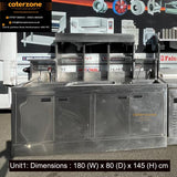 Commercial Stainless Steel Cocktail Bar Units – 2 Available – USED
