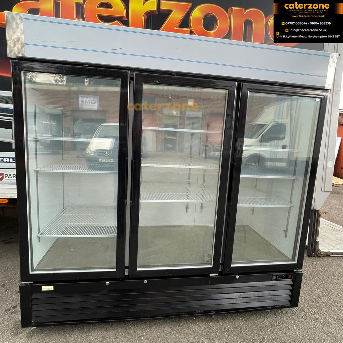 LGF7500 Triple Door Display Freezer-REFURBISHED