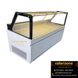 Straight Glass Serve Over Deli Counter 1600mm