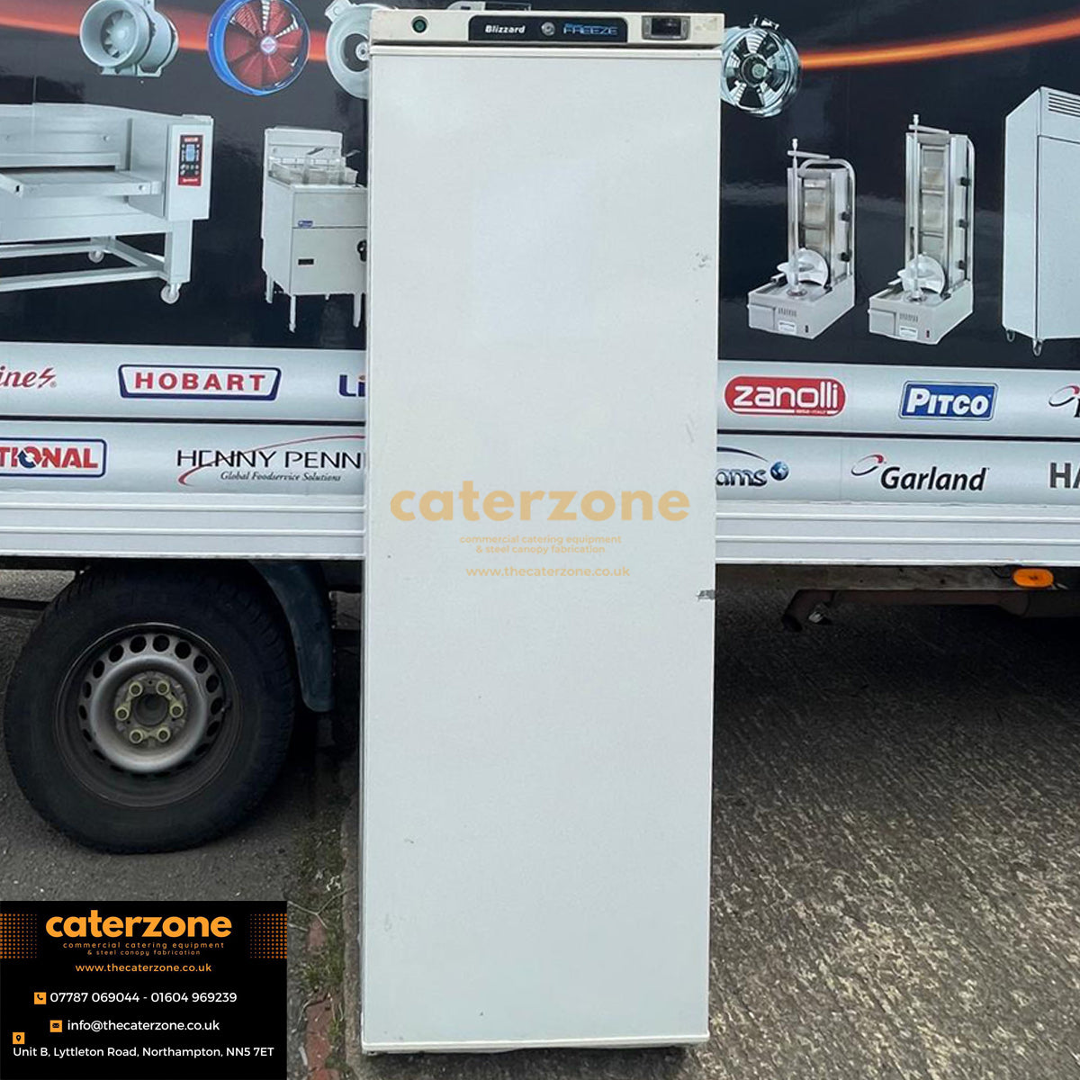 BLIZZARD UPRIGHT COMMERCIAL FREEZER -REFURBISHED