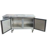 Bench Freezer 2 Door 406L Capacity 150x70x95cm - Refurbished
