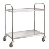 301003 - Service Trolley 2 Tier With Round Tube