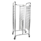 301008 - Racking Trolley 15 Tier Double Row for GN1/1 (30 Shelves)