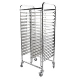 301008 - Racking Trolley 15 Tier Double Row for GN1/1 (30 Shelves)