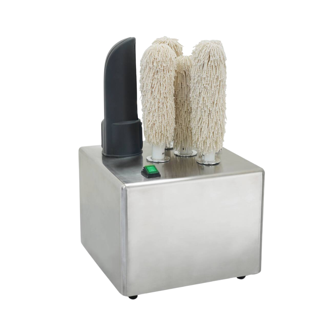 301084 - Commercial 5-Brush Glass Dryer and Polisher