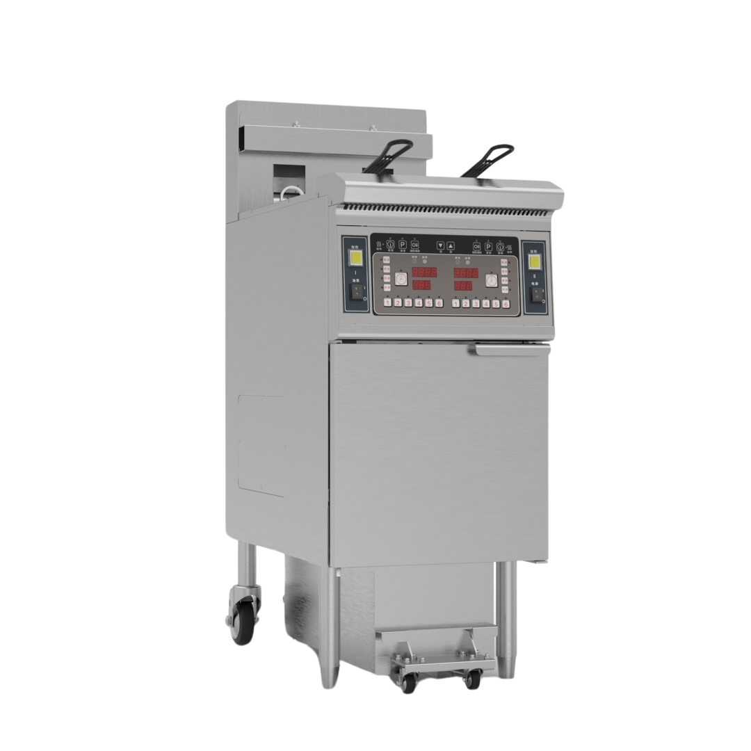 341005 - Freestanding Electric Open Fryer 2 x 13L