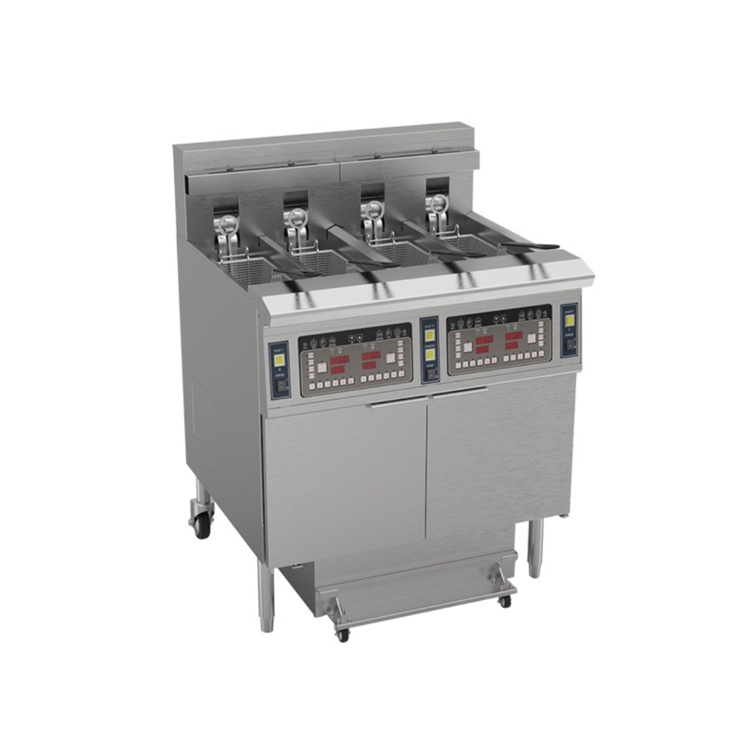 341007 - Freestanding Electric Open Fryer 4 x 13L