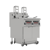 341008 - Freestanding Electric Auto-Lift Open Fryer 2 x 26L