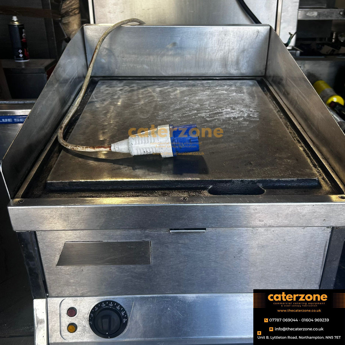 Moorwood Electric Griddle with cabinet base -Refurbished