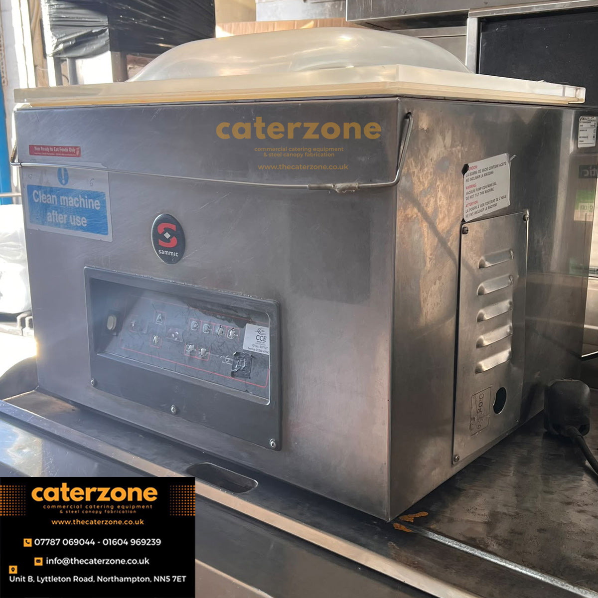 Sammic SV-520S Commercial Vacuum Packing Machine – 20 m3/h-REFURBISHED