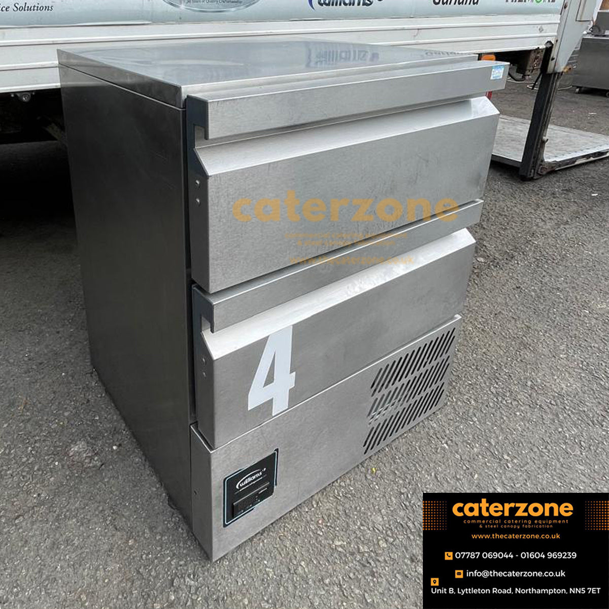 Williams  Double Draw Fridge-REFURBISHED