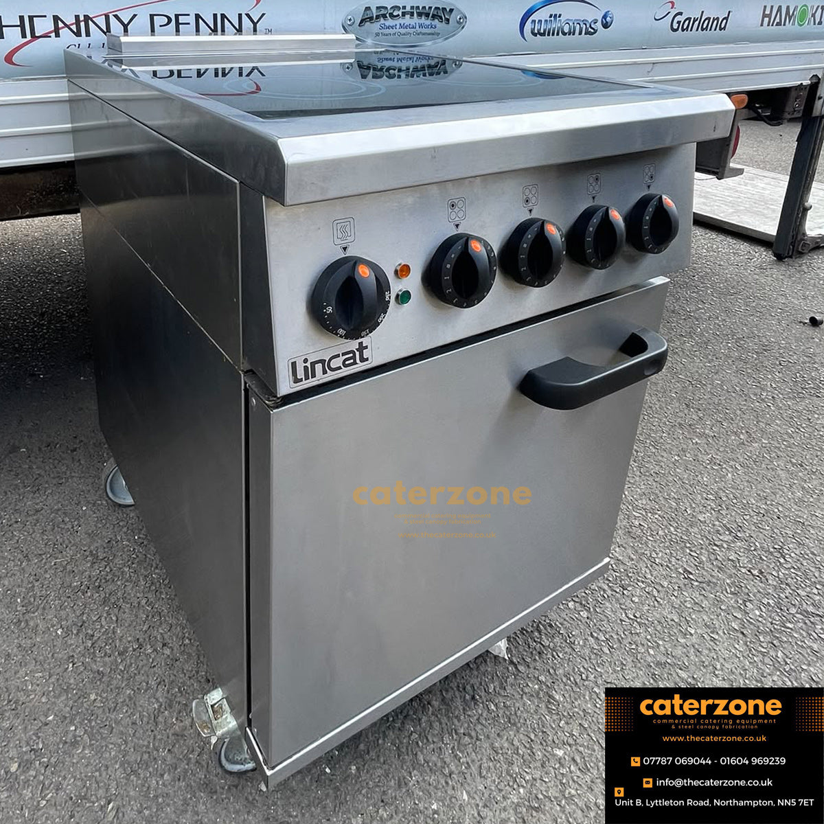 LINCAT Phoenix Electric Free-standing Induction Oven Range 4-Zone (1 or 3-Phase)-REFURBISHED]