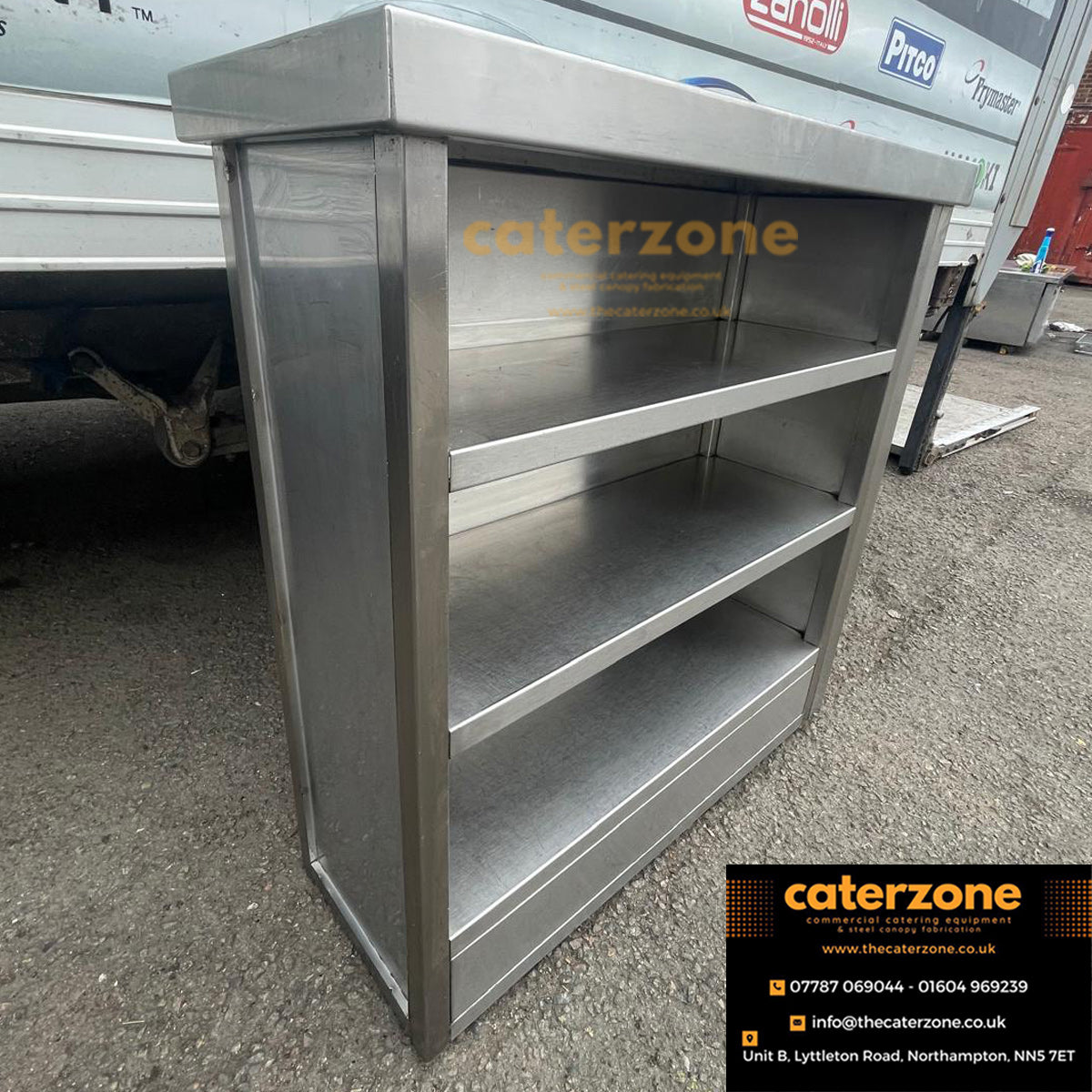 Commercial Stainless Steel Cabinet&Side table- USED