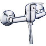 Wall Mounted Mixer Tap Single Lever Chrome