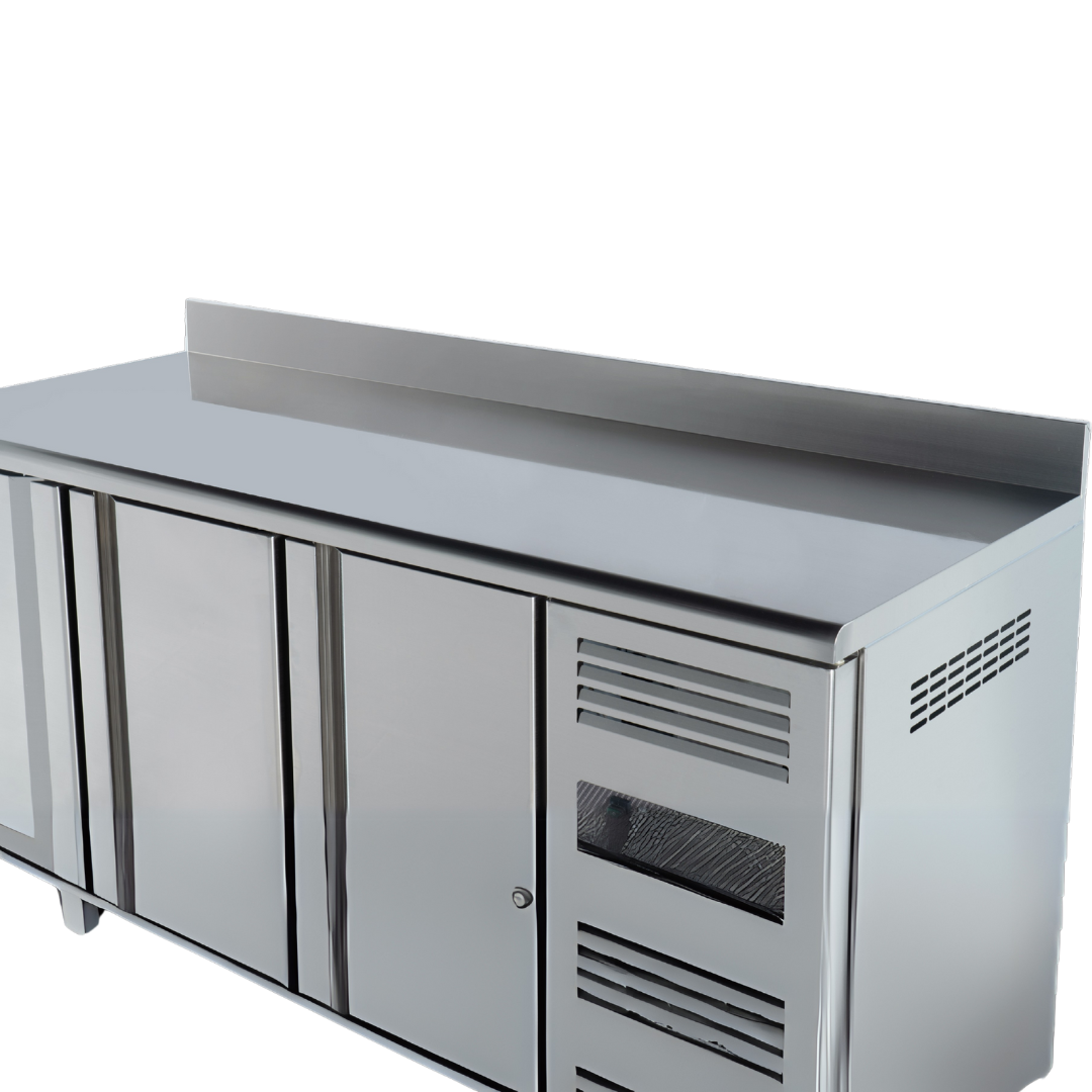 W-221066 - 4 Door Freezer Counter with Backsplash - 467 L (SNACK4200BT)