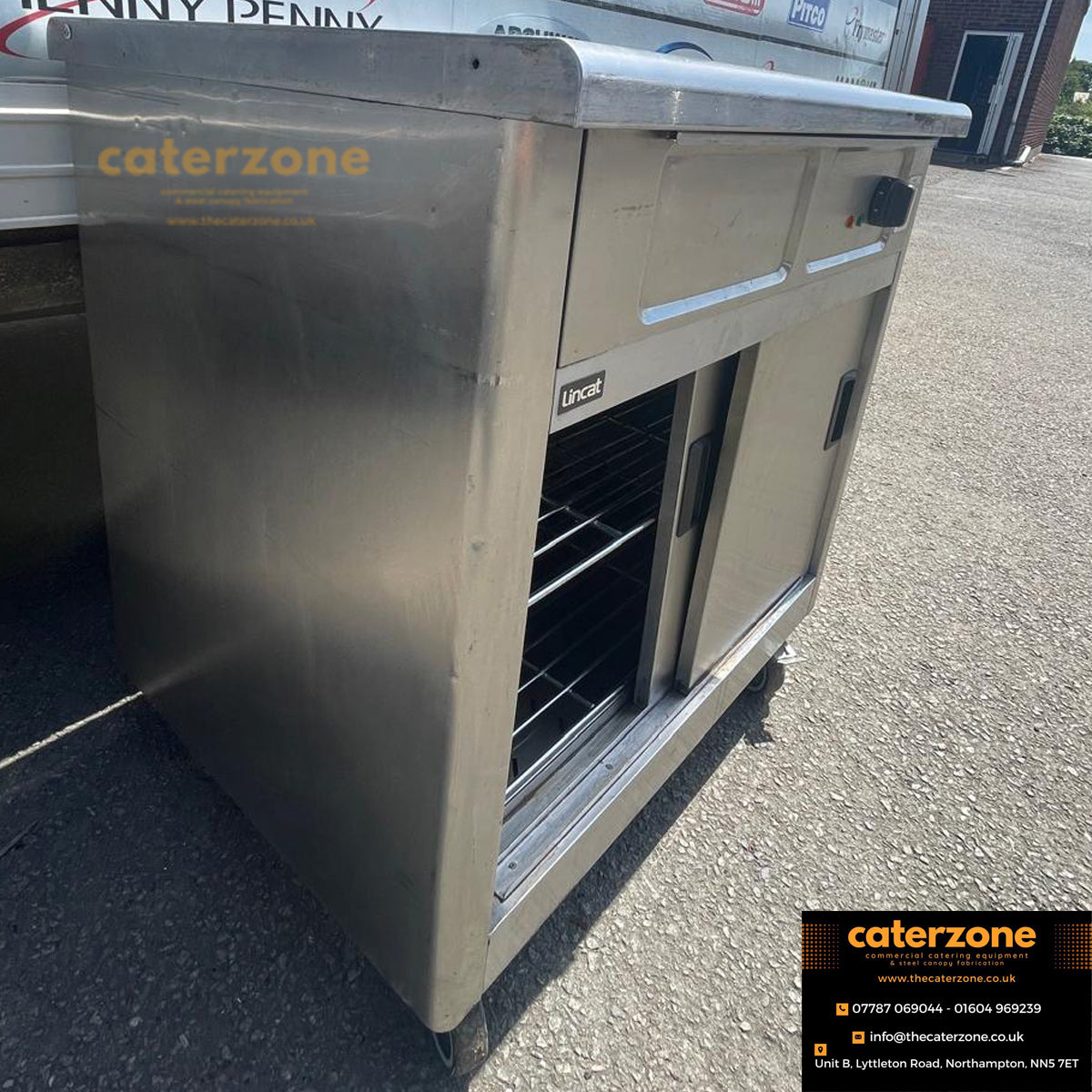 Lincat Mobile Hot Cupboard, Model- GM2 -REFURBISHED