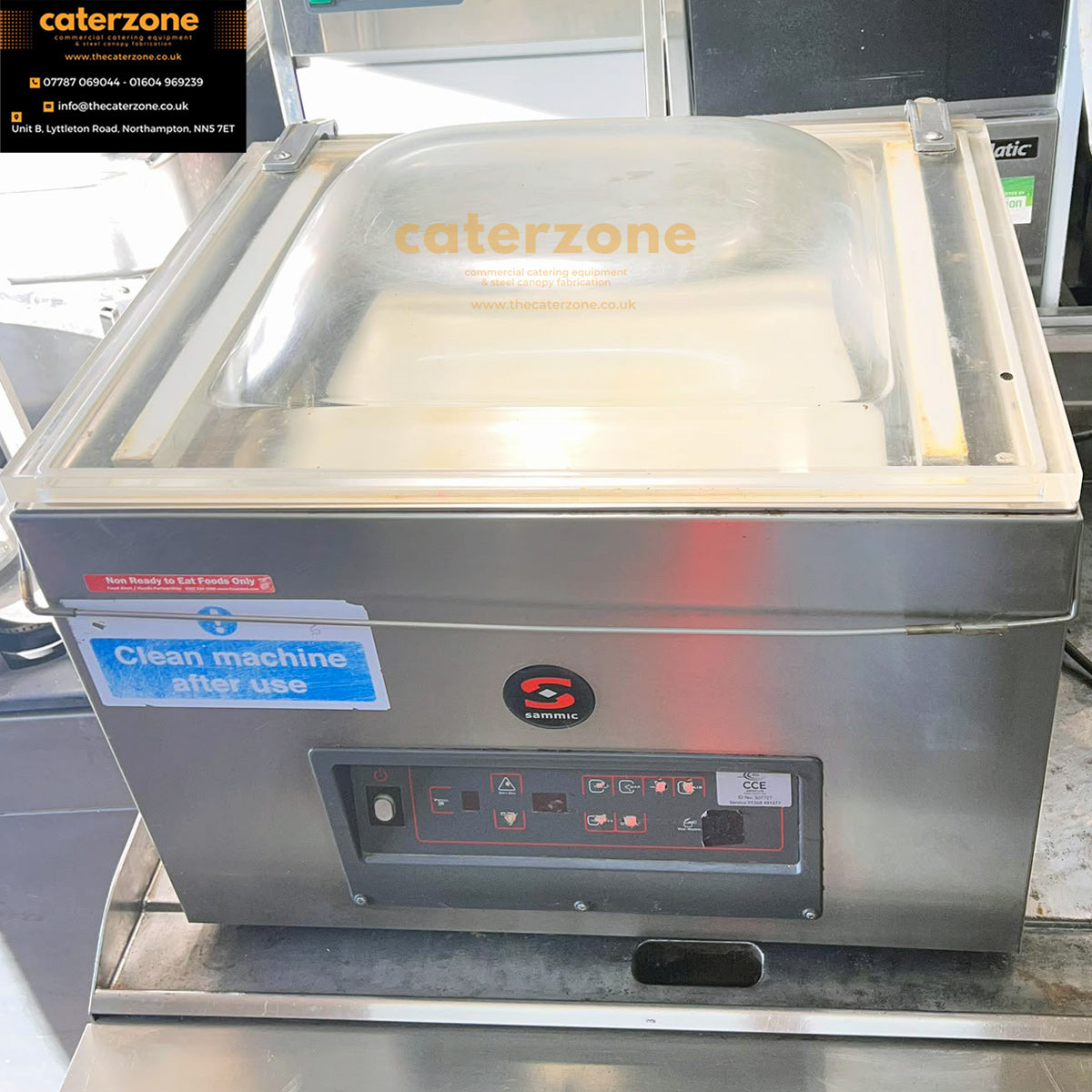 Sammic SV-520S Commercial Vacuum Packing Machine – 20 m3/h-REFURBISHED